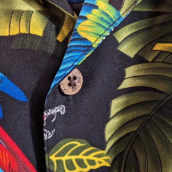 BILL BLASS Mens Hawaiin short sleeve - Picture 3 of 5